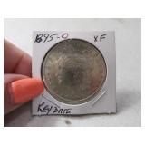 1895-o Morgan Silver Dollar Coin XF *rare*