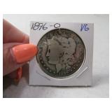 1896-o Morgan Silver Dollar Coin VG