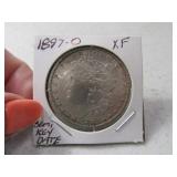 1897-o Morgan Silver Dollar Coin XF
