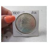 1900-o Morgan Silver Dollar Coin UNC