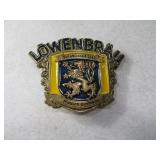 1982 LOWENBRAU Beer Vtg Belt Buckle