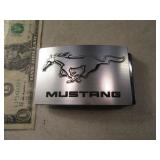 FORD MUSTANG Alum Belt Buckle