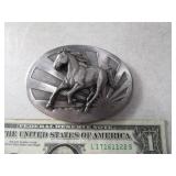 1986 SISKIYOU Horse Belt Buckle