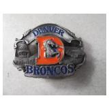 Denver Broncos LtdEd 80s Belt Buckle early logo