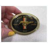 1989 FORD MUSTANG 25yr Belt Buckle