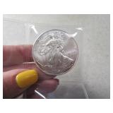 2014 Walking Liberty Silver Dollar w/ Patina