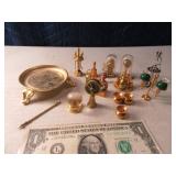 (12+) Brass Miniatures DollHouse Collectibles