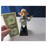 Old COOTS Swinging COOT IDOL 6" Figurine NEAT