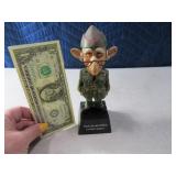 Old COOTS BobbleHead SOLDIER 5" Figurine
