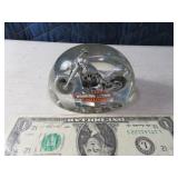 HARLEY 05 Hallmark Resin Paperweight 4"