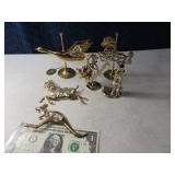(6) 24ktPlated AUSTRIAN Crystal Suncatchers END
