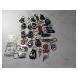 (29pc) Estate Auto~Car~Truck Keychain Collection