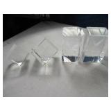 (4) Eagle/America Insert Glass Paperweights 2of2