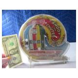 Early Poly Desktop Pinball Type Game 50s era Works