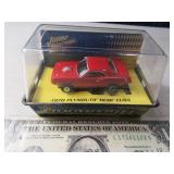 Unused 70 Plymouth Hemi CUDA Red Slot Car TJ 2of2
