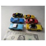(6) asst HO Slot Cars Racers EXC