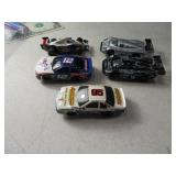 (5) asst HOsize Slot Cars EXC