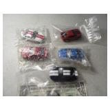 (5) asst Slot Cars EXC