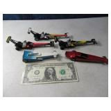 (5) asst Dragster Themed Slot Cars EXC