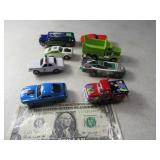 (8) asst HOsz Slot Cars DualRail EXC