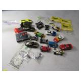LOT Slot Car Parts Repair Pieces Tires Graveyard