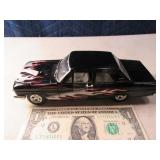 JOHNNY LIGHTNING 64 Ford Thunderbird Blk/Flames DC