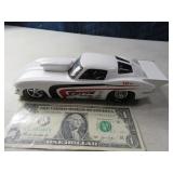 JADA 1963 Chevy Singray White Racer Diecast 1/24