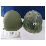 Metal Military Helmet w/ Liner