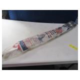 Unused Nylon 3x5 USA Flag w/ Hanger & Pole SET