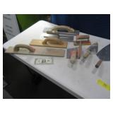 (8) Cement~Masonry Trowels & Float Tools