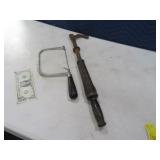 (2) Antique Nail Puller & Coping Saw