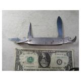 1972 CAMILLUS US 4blade Pocket Knife EXC