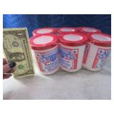 Unused Vintage 6pack Styro BUDWEISER Coozie
