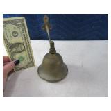Wall Mount 4" Brass Bell