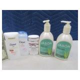 (5) New Womens Deodorant & JASON Soap