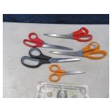 (5) Scissors Fiskars~Etc