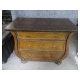 38" Modern 3drawer Dresser Accent Sideboard