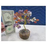 6" Stone/Rock Tree Figurine Decor