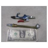 (2) Air Hose Attachments Sprayer~Tire Inflator