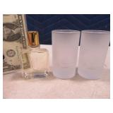 (3) Jagermeister Shot Glasses & 30ml PS Cologne