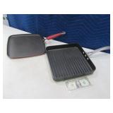 (2) 11" NonStick Griddle Pans KitchenAid & Cephln
