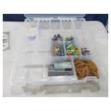15" Poly AirBin Organizer w/ Office Supply Content