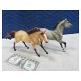 (2) 9" BREYER Horse Collectible Figures