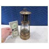 Unique 10" Brass Hanging Oil Lamp? #5429