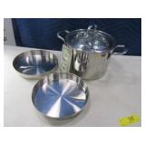 (3) Stainless CookPot & HD CakeType Pans