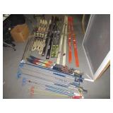 Big Lot (8+) Set Snow Skis & Poles *LOCAL P/U ONLY