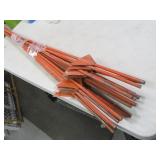 (16) HD Metal Stakes 3/8" Fence etc
