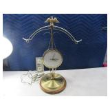 MidCentury Metal Eagle Electric 20" TableTop Clock