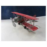 Modern 15" Metal Airplane Model Decor