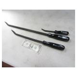 3pc PITTSBURGH Hand Pry Bars Tools